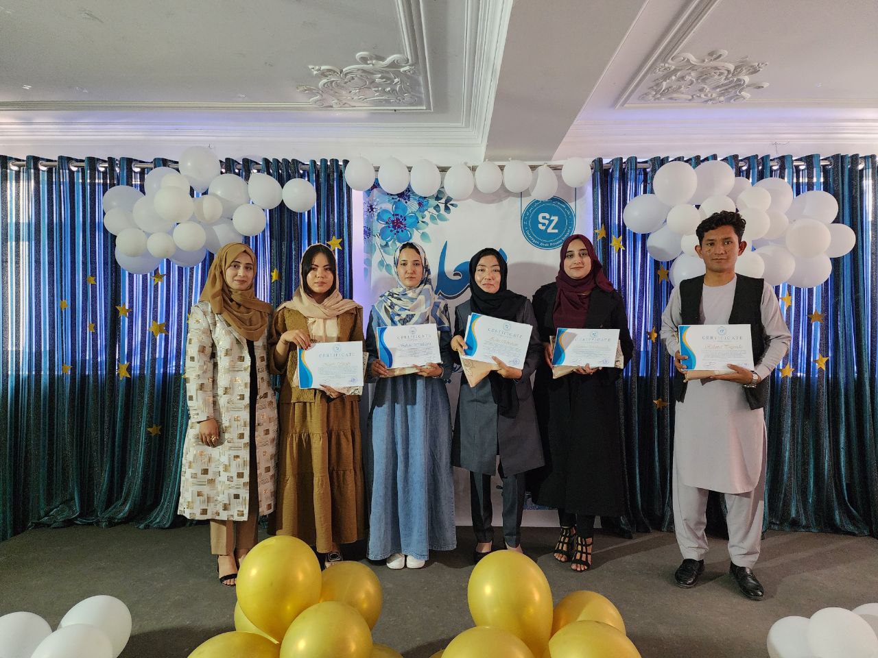 Certificate awards ceremony
